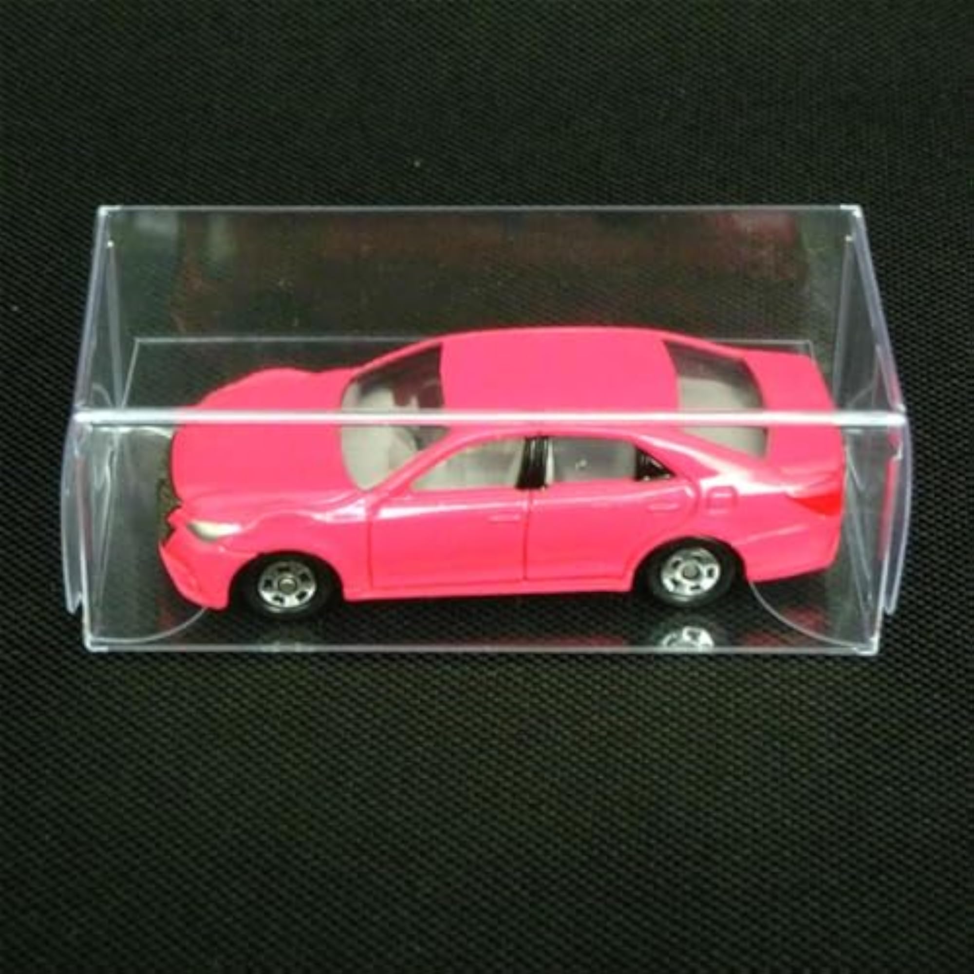 Creations 20Pcs Clear Acrylic Model Car Display Case